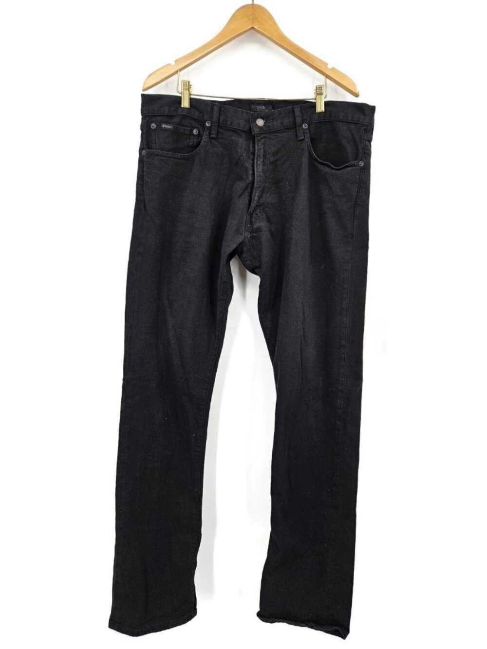 Polo Ralph Lauren Black Label Jeans Mens 36 x 34 Varick Slim Straight Pants